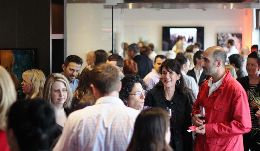 « Vernissage » à Espace Arte Vino − Québec